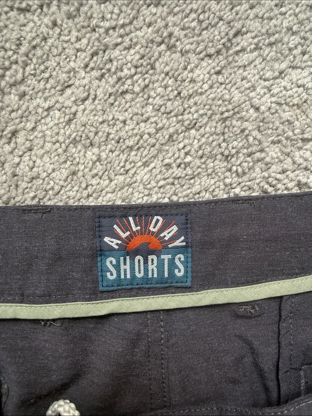Faherty Men's All Day Shorts - Charcoal